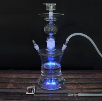 Bình shisha thủy tinh có đèn